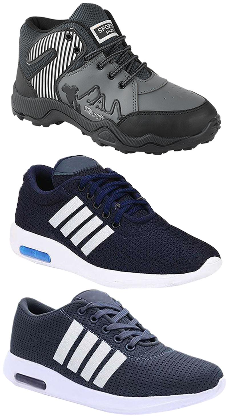 

Birde Men Multi-Color Casual Shoes - BRD-304-BLU BRD-304-GRY BRD-367