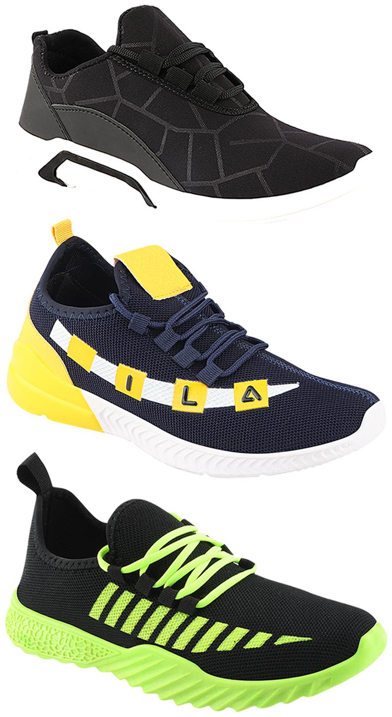 

Birde Men Multi-Color Casual Shoes - CASUAL SPORTS SNEAKERS RUNNNING SHOES - BRD-300-BLK-361-330
