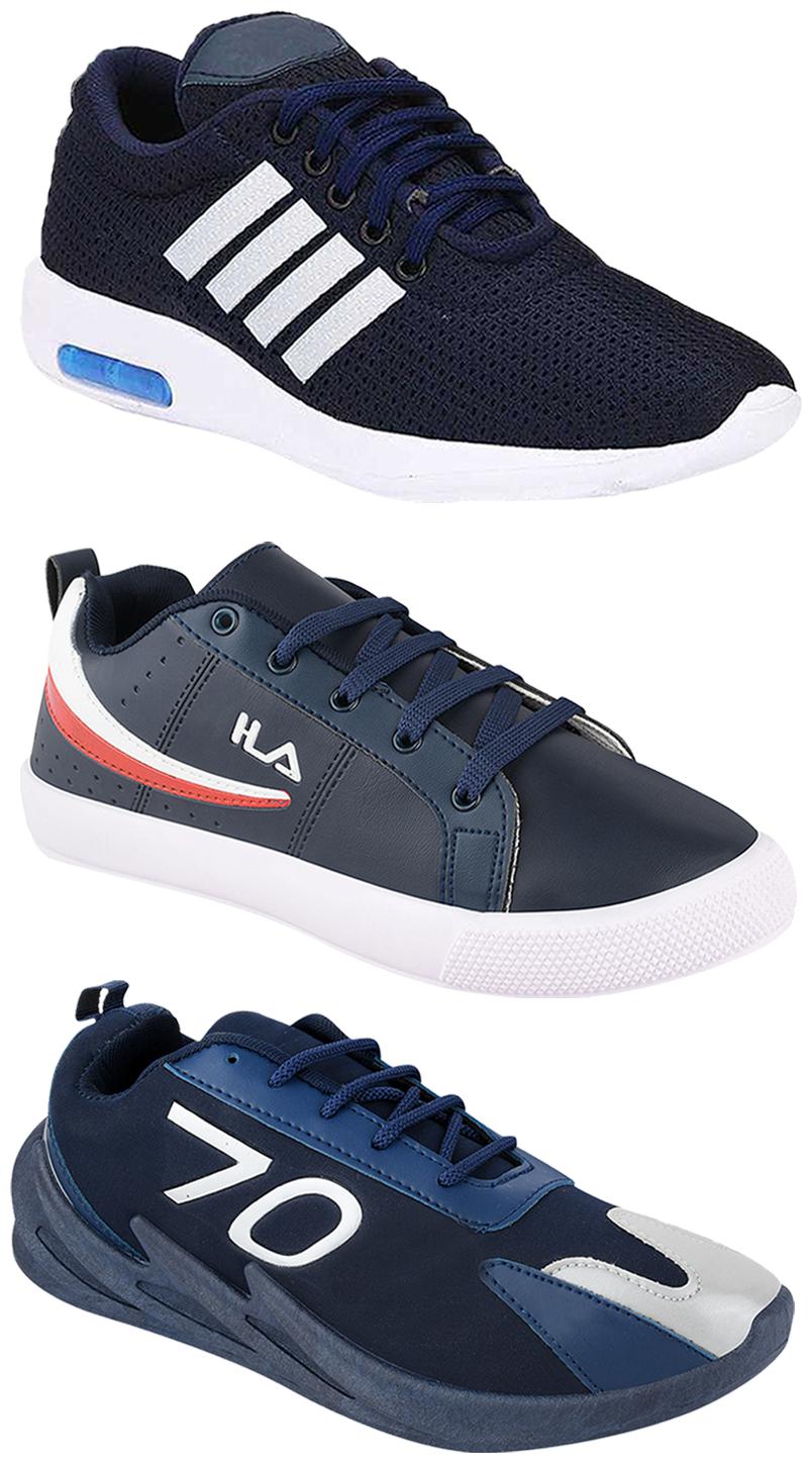 

Birde Men Multi-Color Casual Shoes - BRD-304-BLU BRD-301-GRY BRD-365
