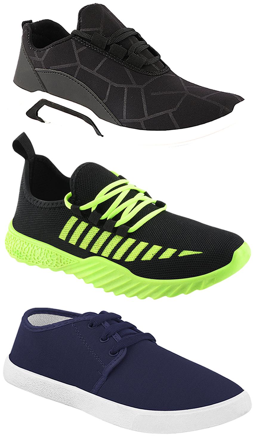 

Birde Men Multi-Color Casual Shoes - BRD-300-BLK-1078-361