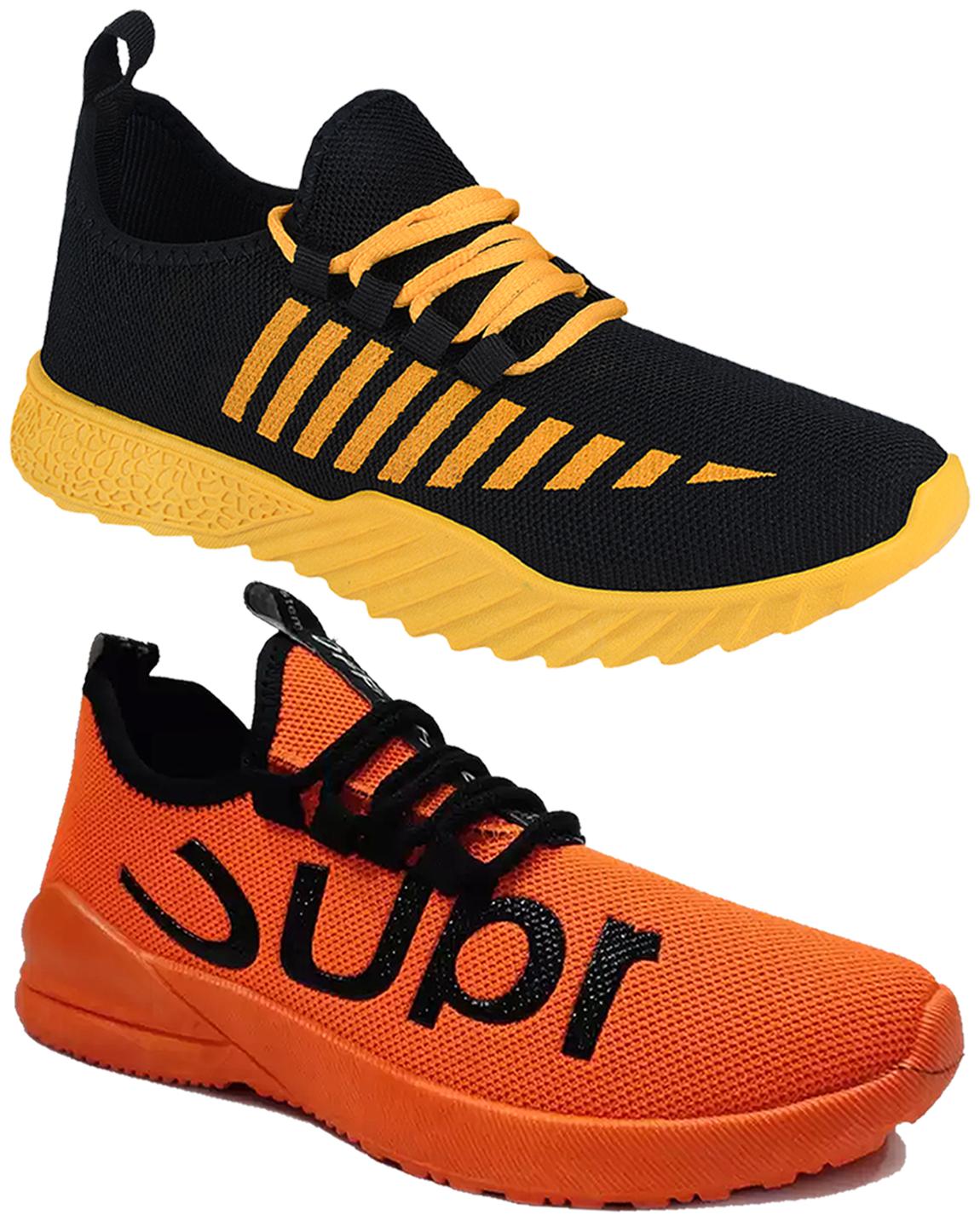 

Birde Men Multi-Color Casual Shoes - BRD-360-BL-SUPER-ORNG