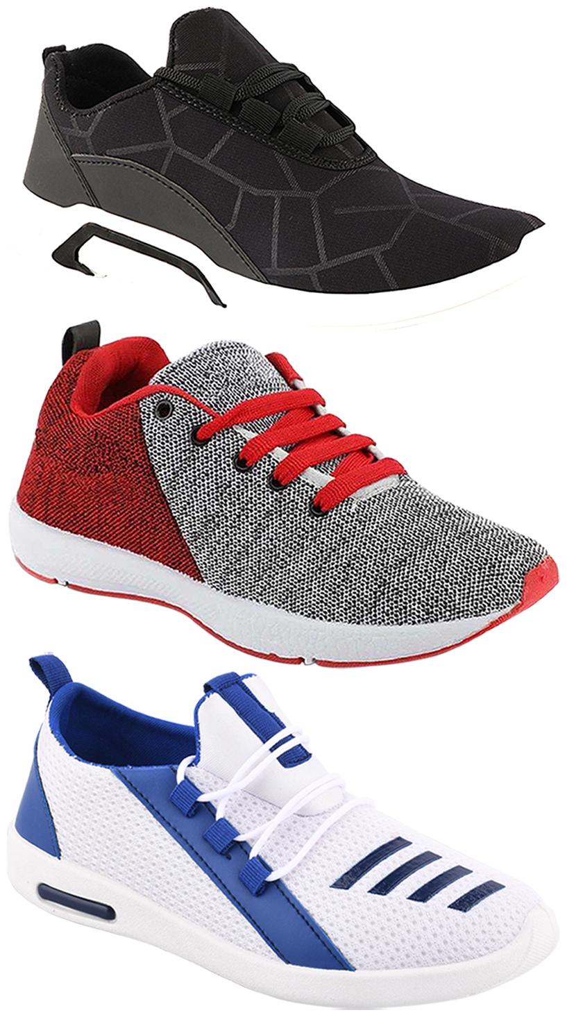 

Birde Men Multi-Color Casual Shoes - BRD-300-BLK-222-375