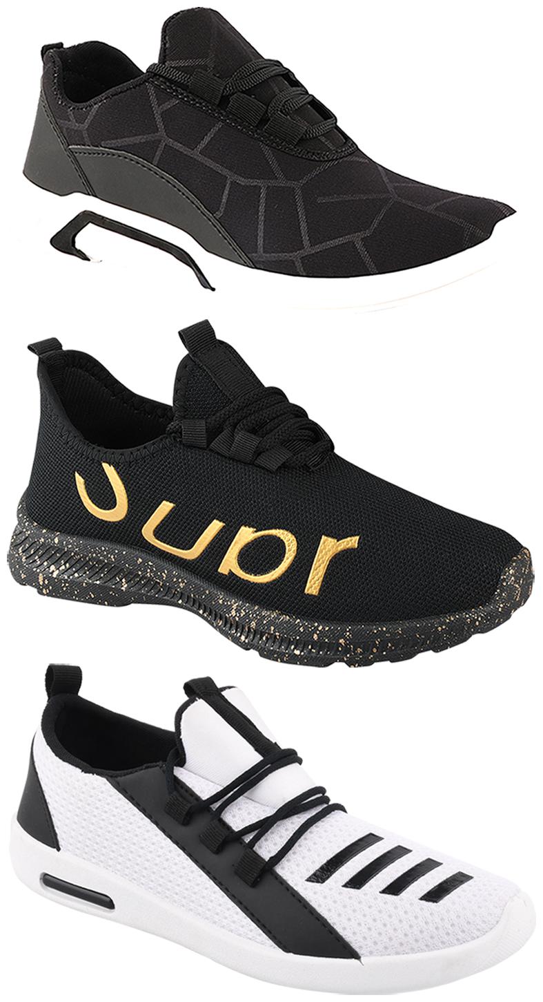 

Birde Men Multi-Color Casual Shoes - BRD-300-BLK-368-376