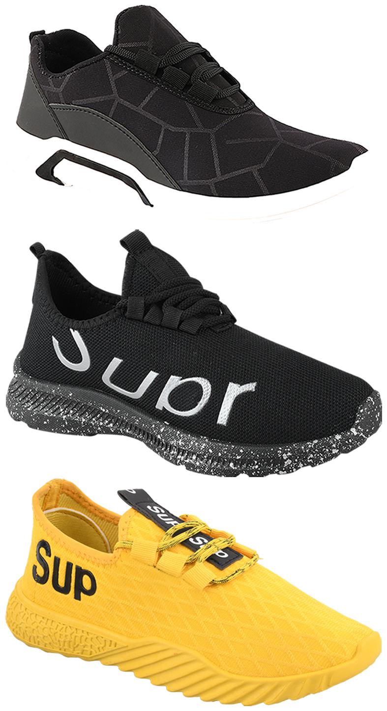 

Birde Men Multi-Color Casual Shoes - CASUAL SPORTS SNEAKERS RUNNNING SHOES - BRD-300-BLK-369-383