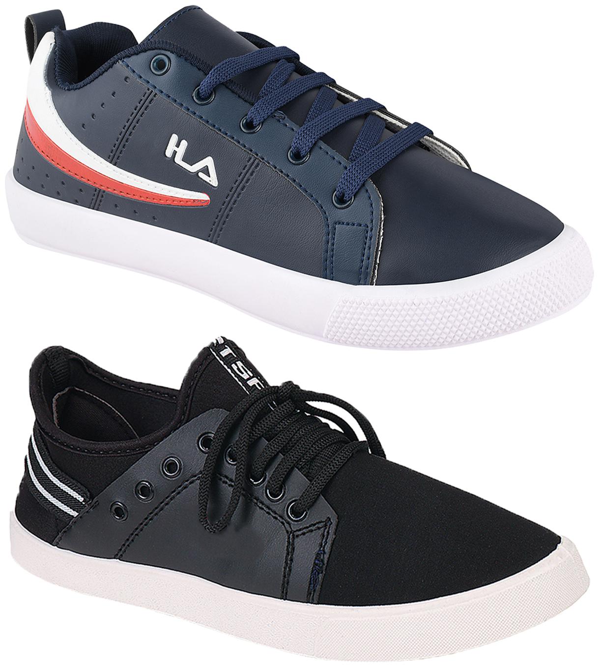 

Birde Men Multi-Color Casual Shoes - BRD-365-AUDI-2-BLK