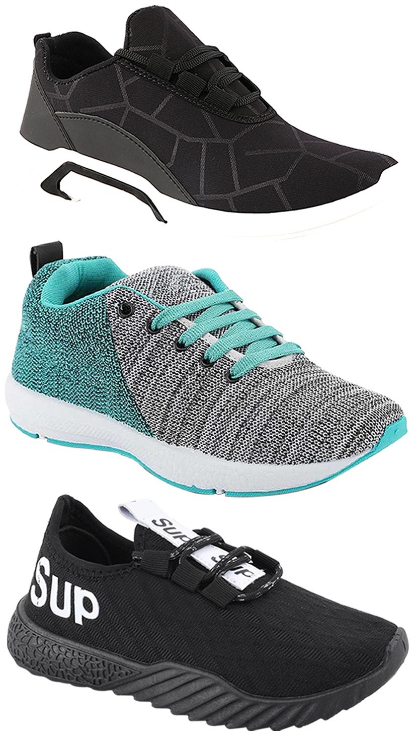 

Birde Men Multi-Color Casual Shoes - CASUAL SPORTS SNEAKERS RUNNNING SHOES - BRD-300-BLK-221-384