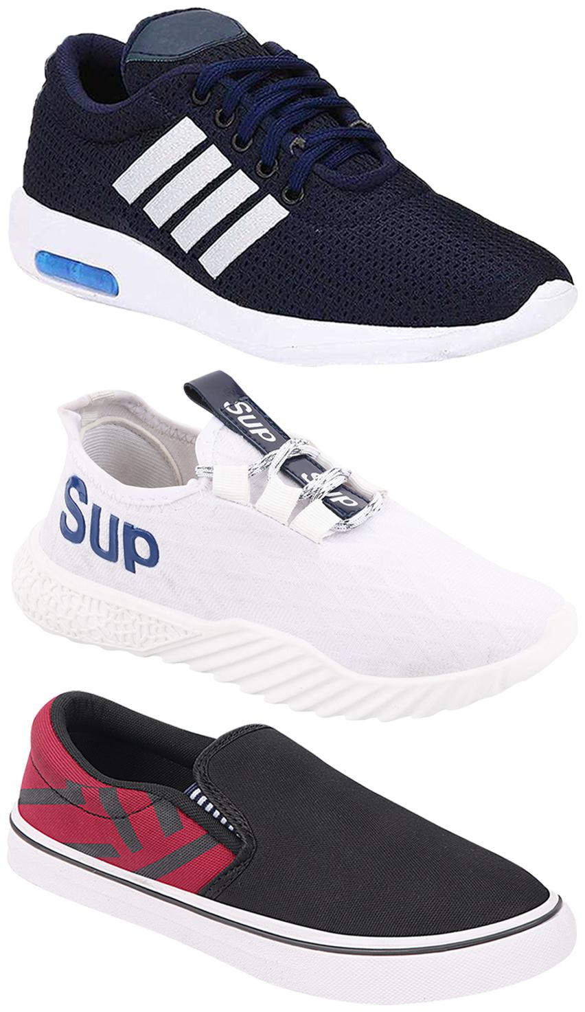 

Birde Men Multi-Color Casual Shoes - CASUAL SPORTS SNEAKERS RUNNNING SHOES - BRD-304-BLU BRD-308-MRN BRD-385