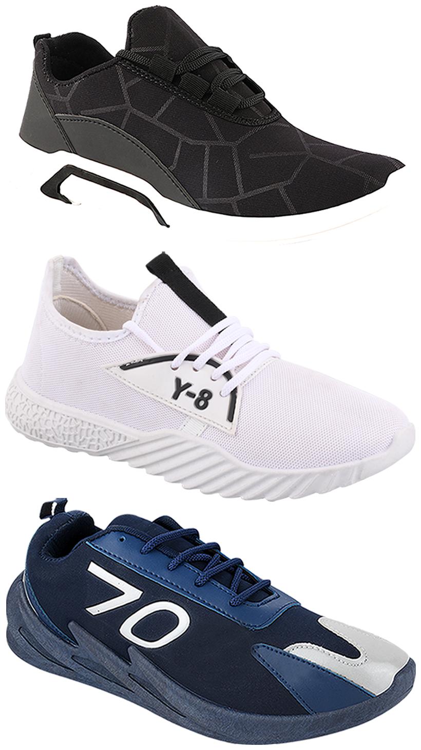 

Birde Men Multi-Color Casual Shoes - CASUAL SPORTS SNEAKERS RUNNNING SHOES - BRD-300-BLK-351-377
