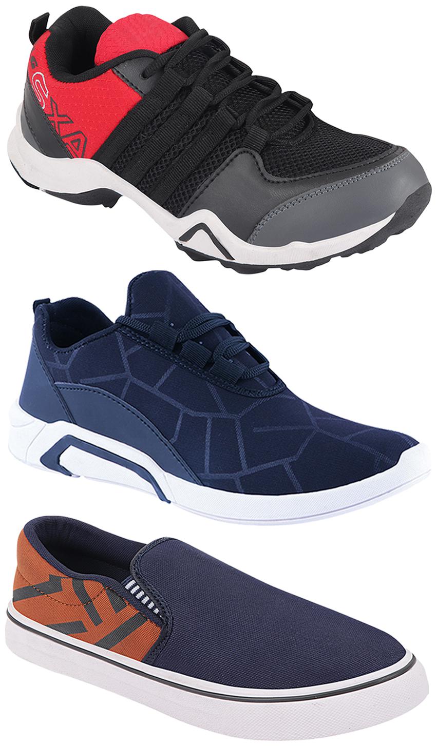 

Birde Men Multi-Color Casual Shoes - BRD-300-BLU-308-TAN AX-2