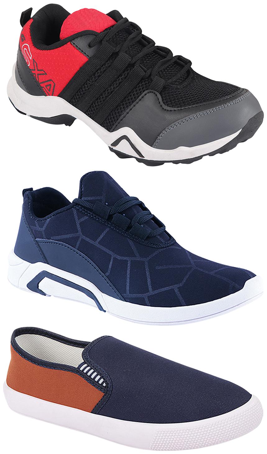 

Birde Men Multi-Color Casual Shoes - BRD-300-BLU-309-TAN AX-2