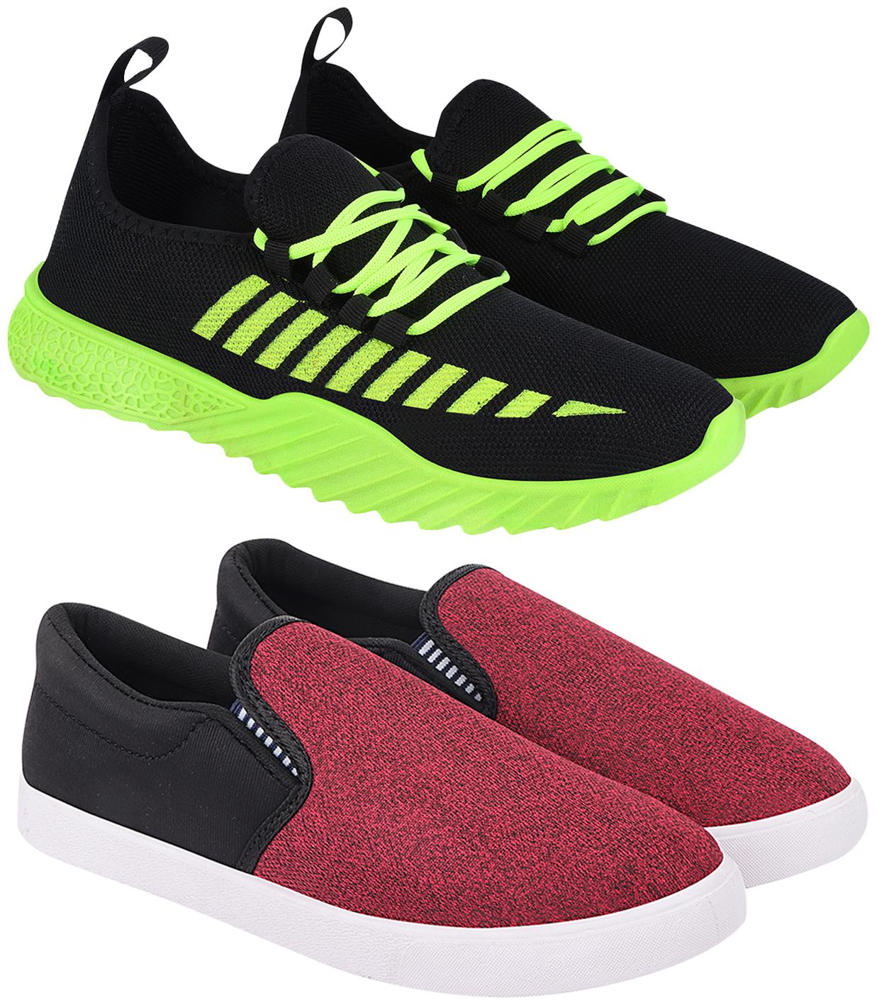 

Birde Men Multi-Color Casual Shoes - BRD-361-310-BLK
