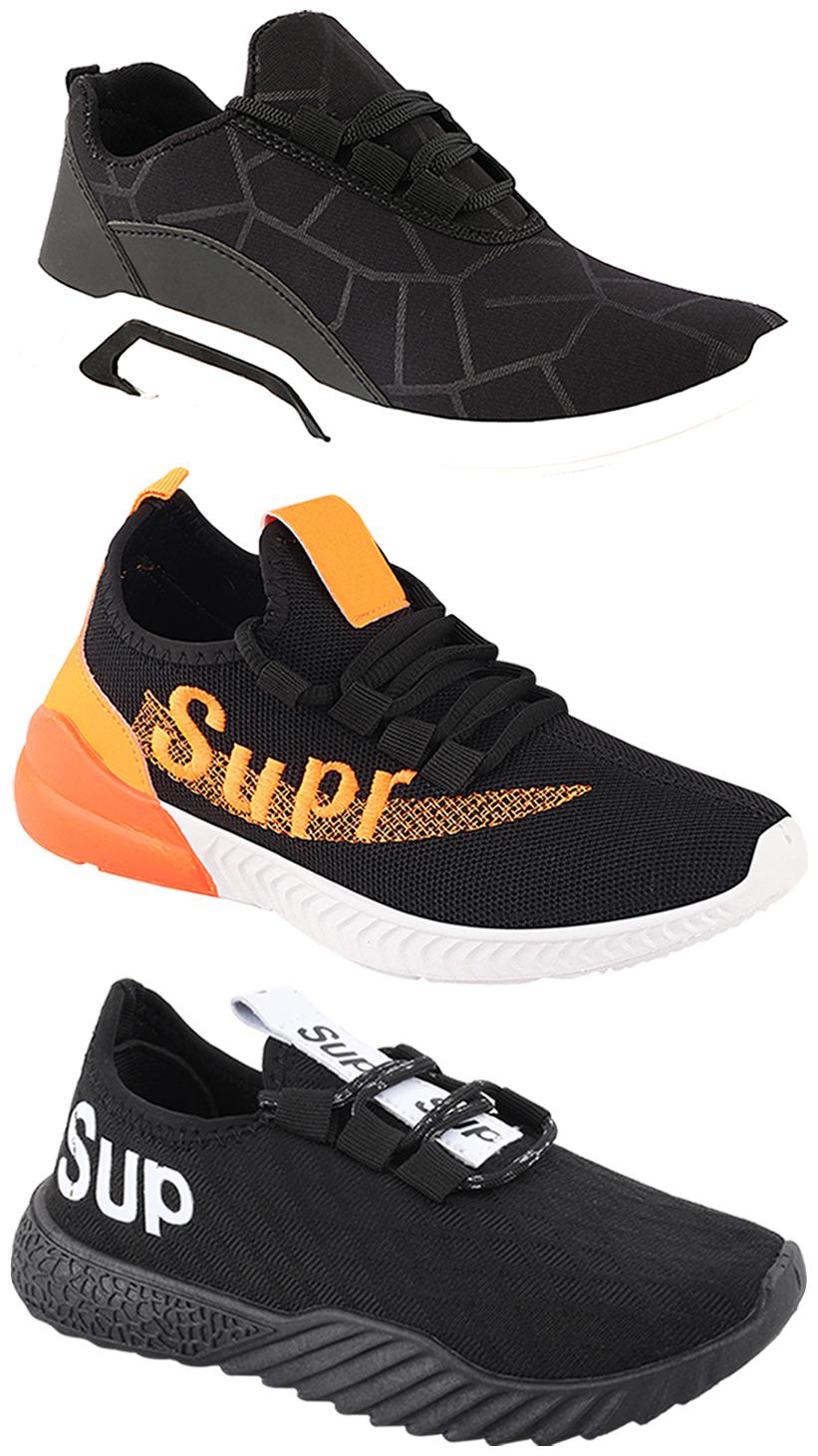 

Birde Men Multi-Color Casual Shoes - CASUAL SPORTS SNEAKERS RUNNNING SHOES - BRD-300-BLK-331-384