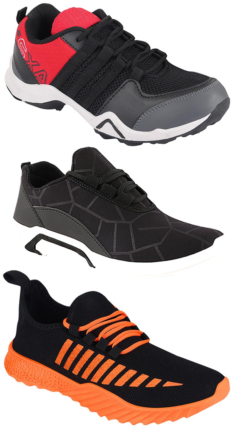 

Birde Men Multi-Color Casual Shoes - BRD-300-BLK-359 AX-2