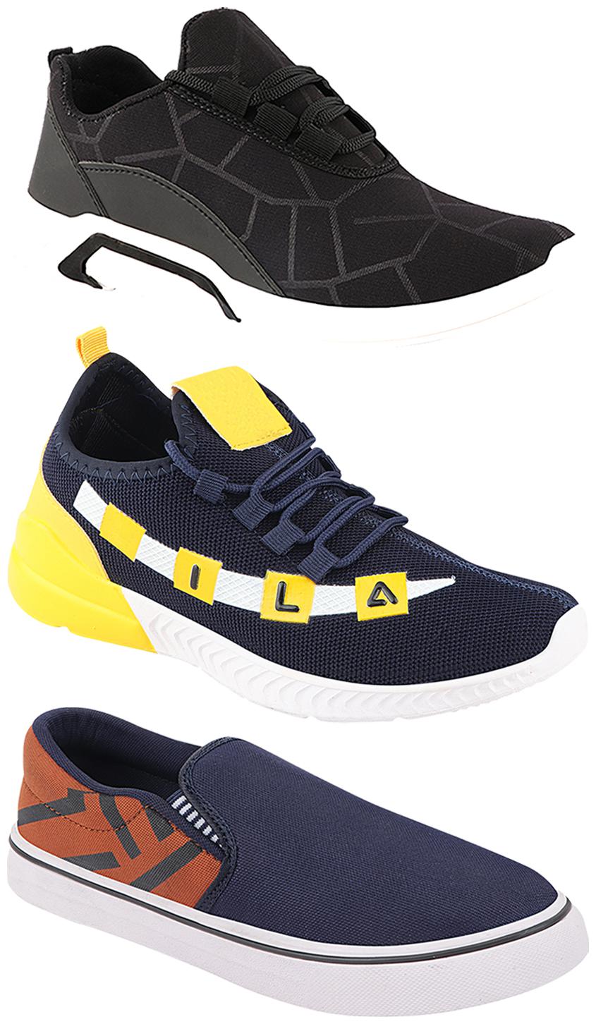 

Birde Men Multi-Color Casual Shoes - CASUAL SPORTS SNEAKERS RUNNNING SHOES - BRD-300-BLK-308-TAN-330