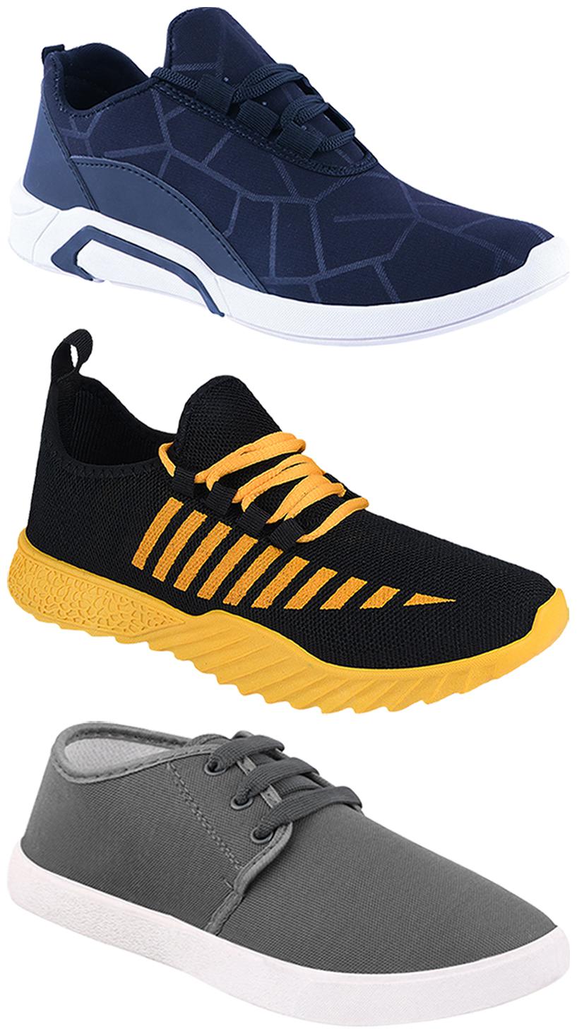 

Birde Men Multi-Color Casual Shoes - BRD-300-BLU-1079-360