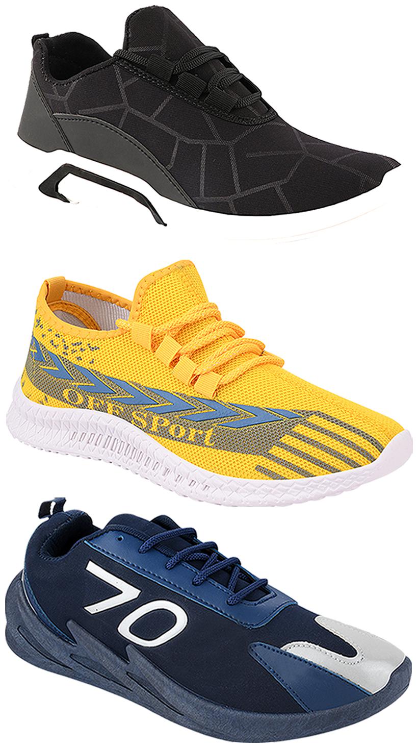 

Birde Men Multi-Color Casual Shoes - CASUAL SPORTS SNEAKERS RUNNNING SHOES - BRD-300-BLK-316-351