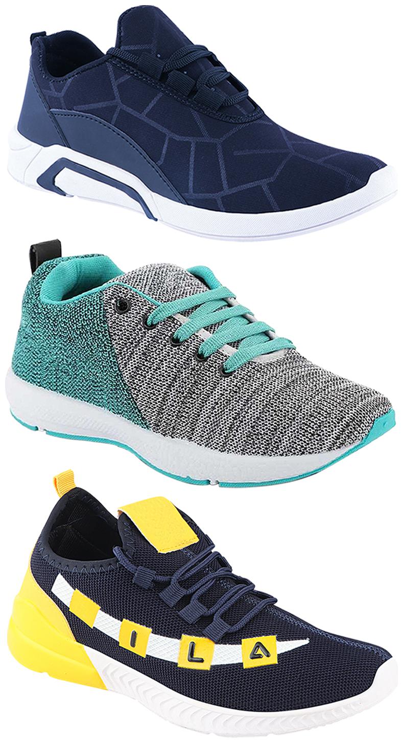 

Birde Men Multi-Color Casual Shoes - CASUAL SPORTS SNEAKERS RUNNNING SHOES - BRD-300-BLU-221-330