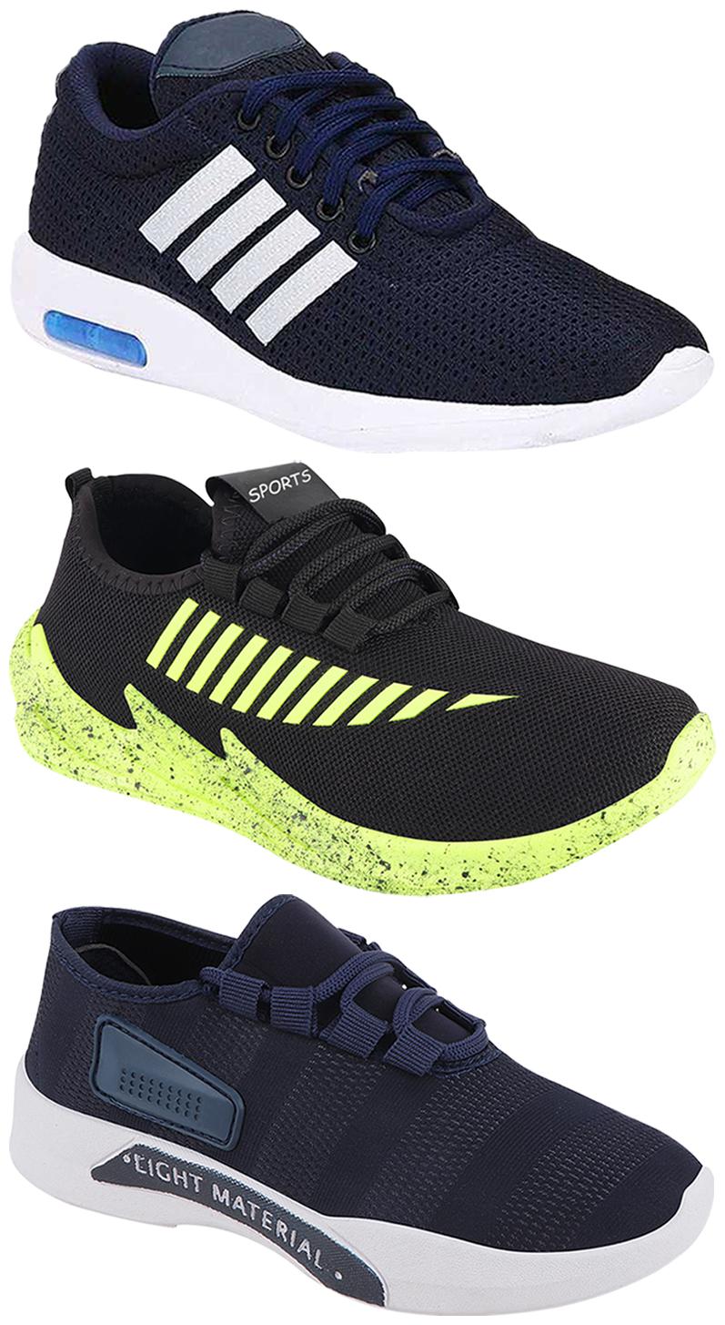 

Birde Men Multi-Color Casual Shoes - CASUAL SPORTS SNEAKERS RUNNNING SHOES - BRD-304-BLU BRD-301-BLU BRD-324-PGRN