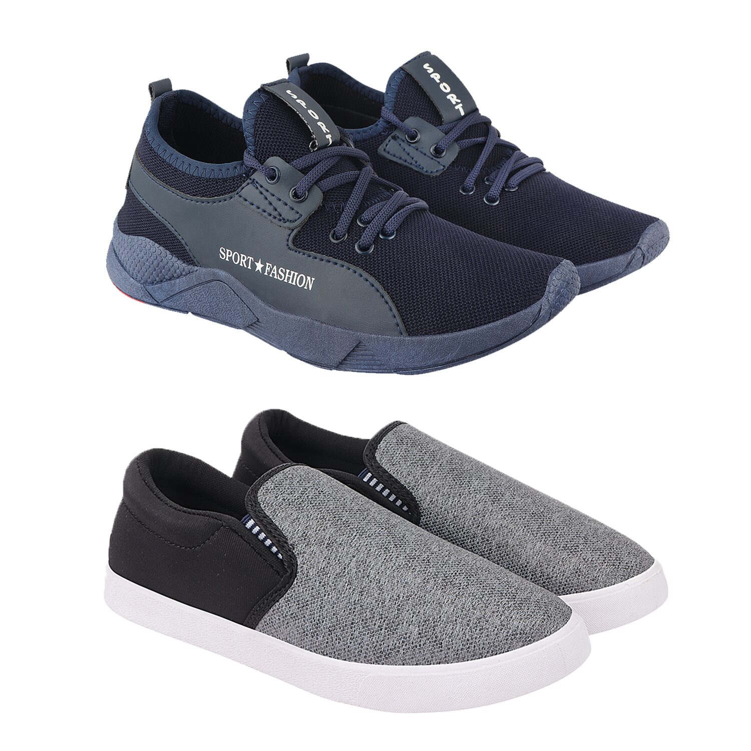 

Birde Men Multi-Color Casual Shoes - BRD-342-310-SLVR