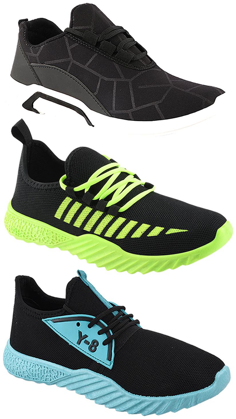 

Birde Men Multi-Color Casual Shoes - BRD-300-BLK-361-386