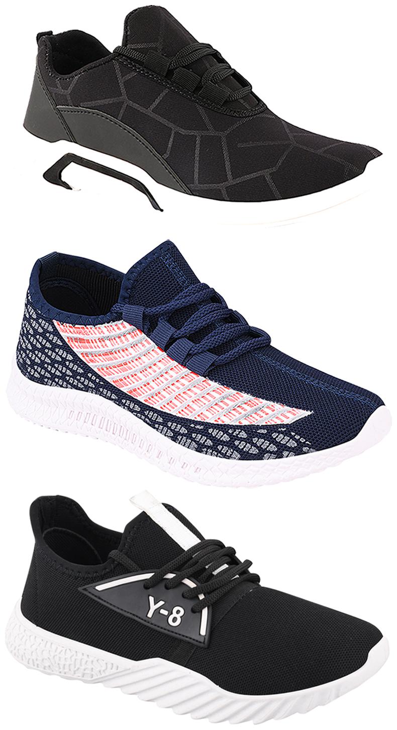 

Birde Men Multi-Color Casual Shoes - BRD-300-BLK-315-378