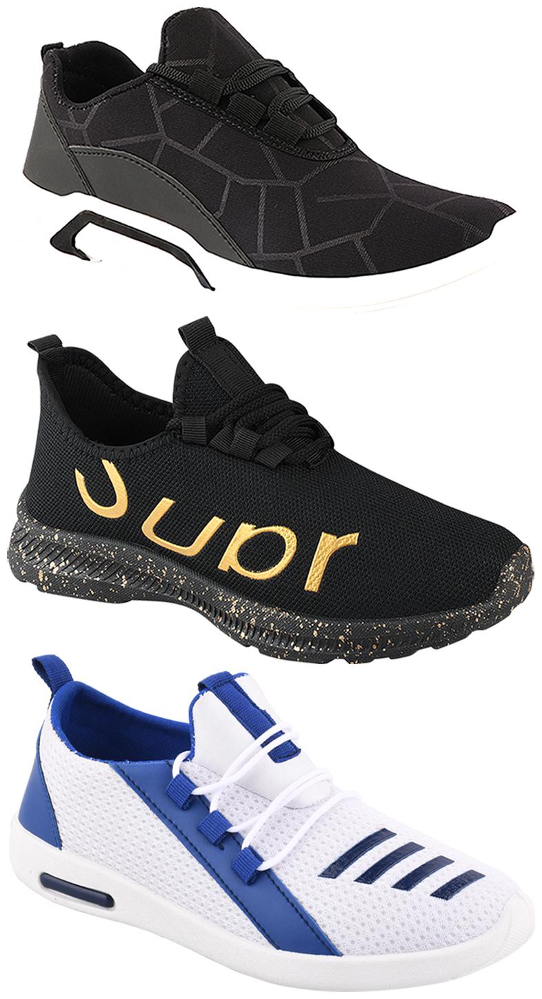 

Birde Men Multi-Color Casual Shoes - BRD-300-BLK-368-375