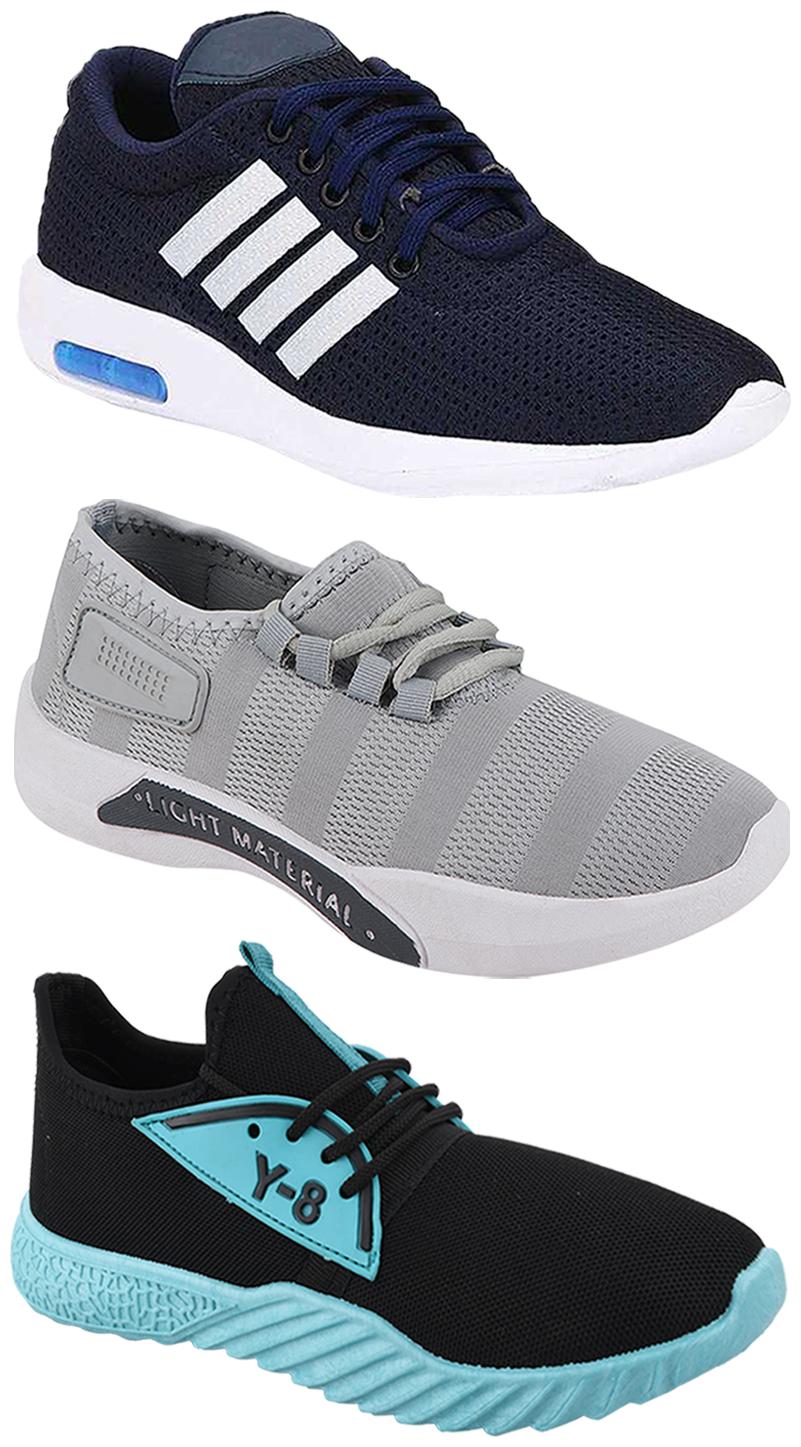 

Birde Men Multi-Color Casual Shoes - BRD-304-BLU BRD-301-GRY BRD-386