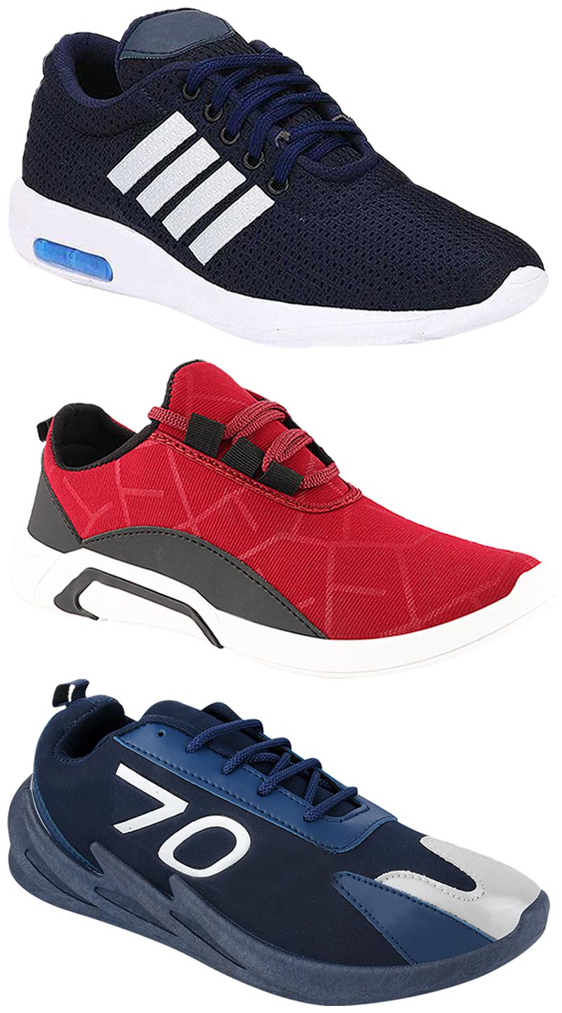 

Birde Men Multi-Color Casual Shoes - CASUAL SPORTS SNEAKERS RUNNNING SHOES - BRD-304-BLU BRD-300-CHRY BRD-351