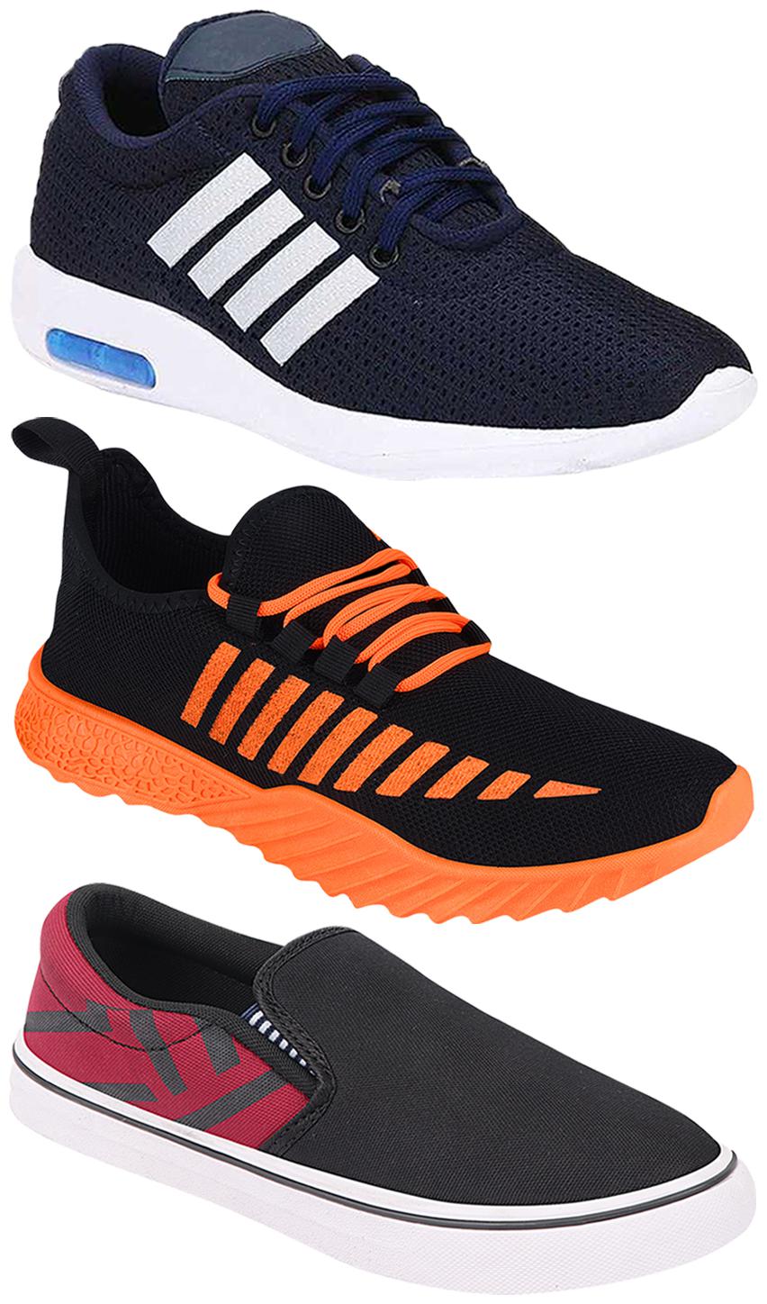 

Birde Men Multi-Color Casual Shoes - BRD-304-BLU BRD-308-MRN BRD-359