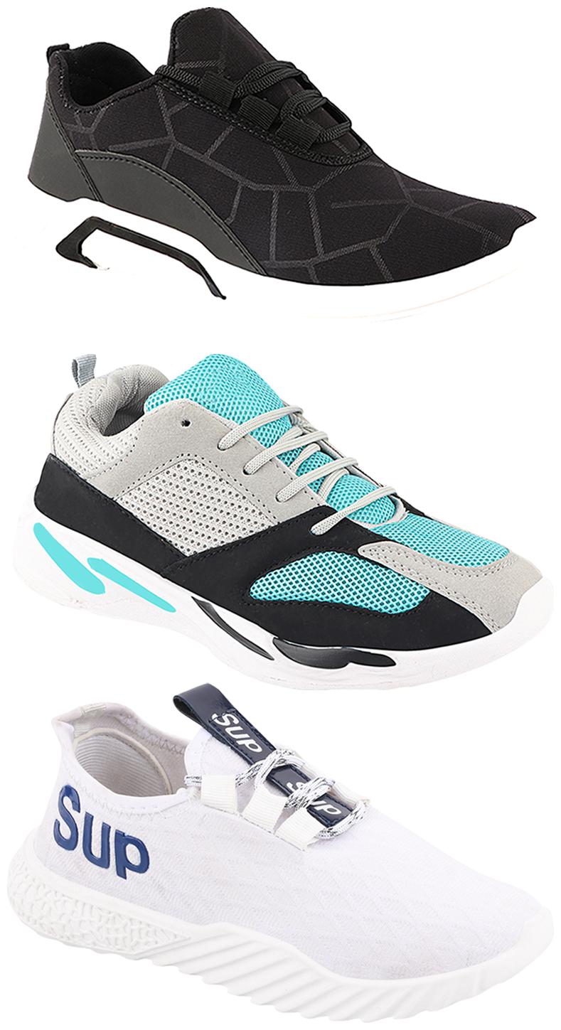 

Birde Men Multi-Color Casual Shoes - CASUAL SPORTS SNEAKERS RUNNNING SHOES - BRD-300-BLK-332-385