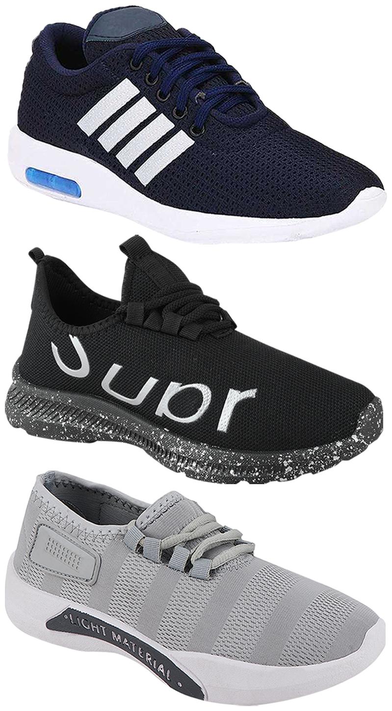 

Birde Men Multi-Color Casual Shoes - BRD-304-BLU BRD-301-GRY BRD-369
