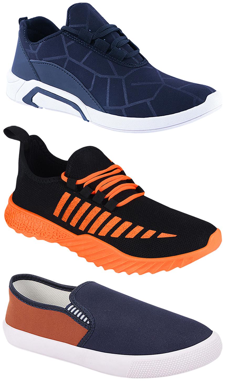 

Birde Men Multi-Color Casual Shoes - BRD-300-BLU-309-TAN-359