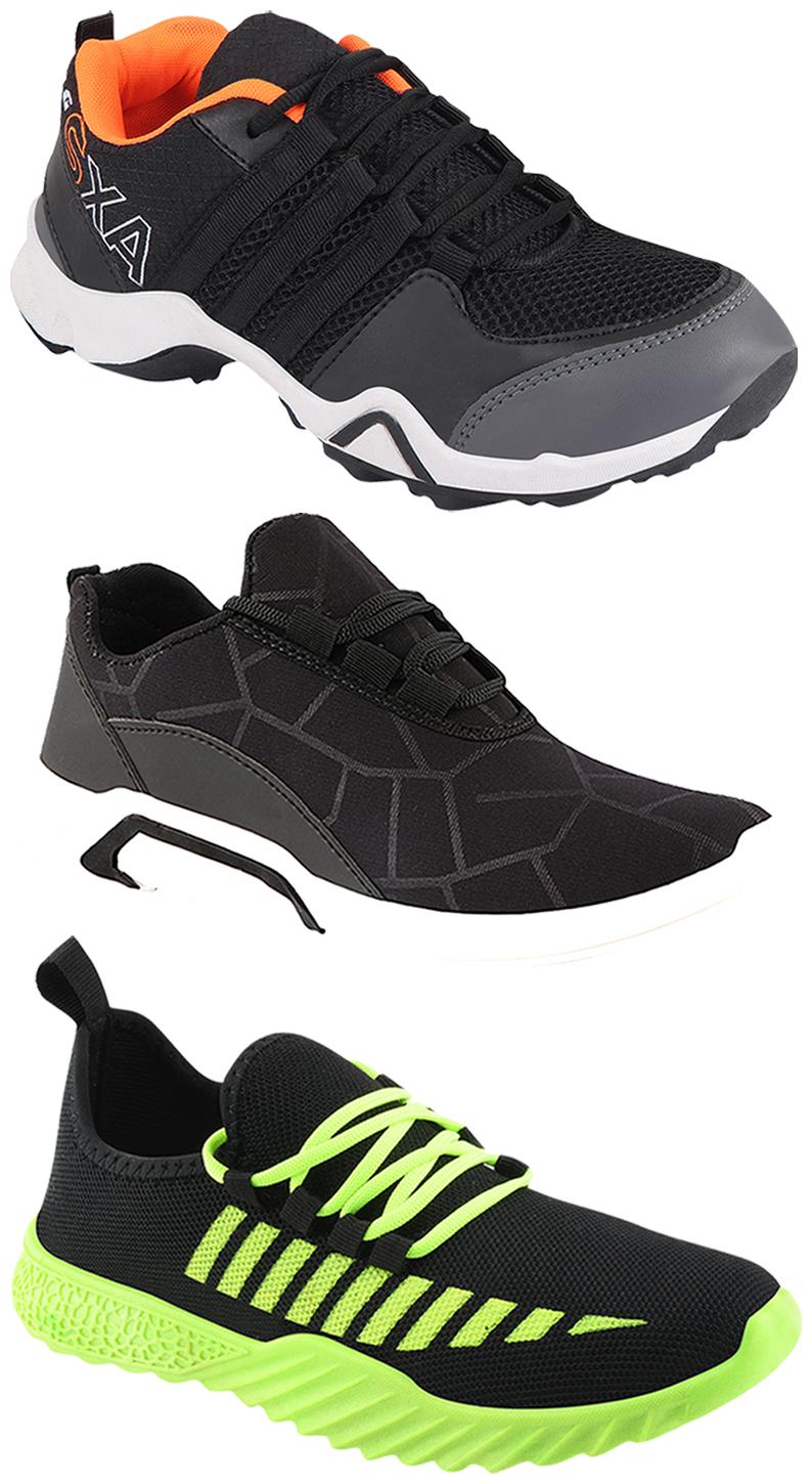 

Birde Men Multi-Color Casual Shoes - BRD-300-BLK-361 AX-3