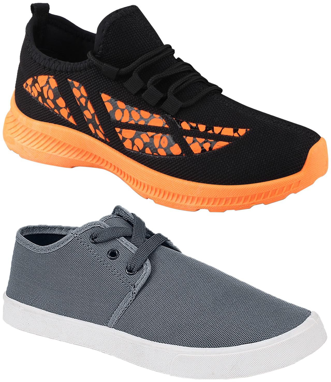 

Birde Men Orange Casual Shoes - BRD-437-1079