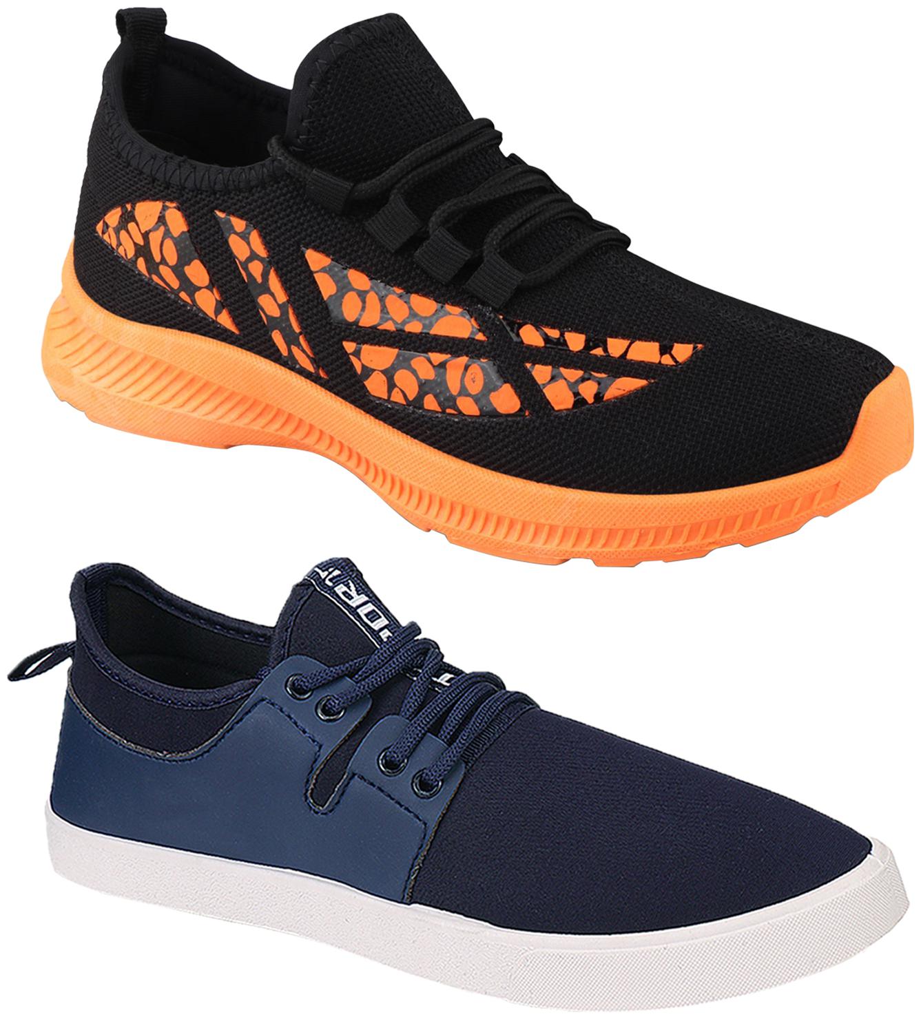 

Birde Men Orange Casual Shoes - BRD-437-AUDI-1-BLU