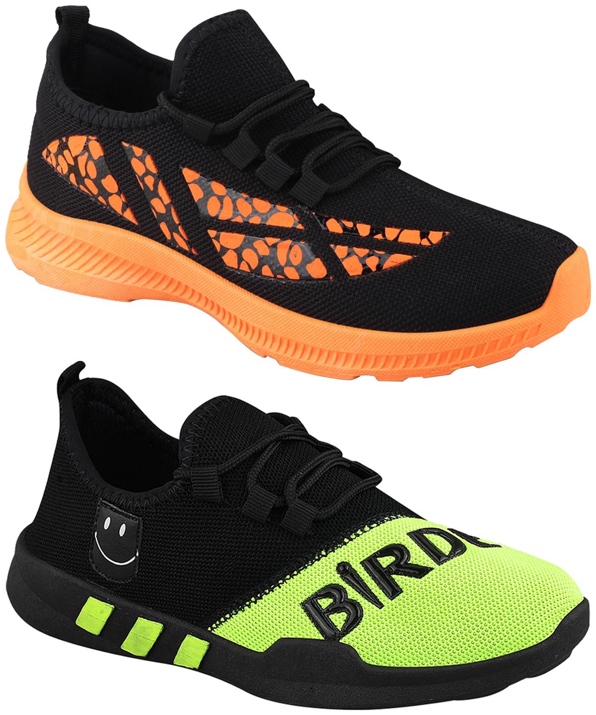 

Birde Men Orange Casual Shoes - CASUAL SHOES - BRD-437-428