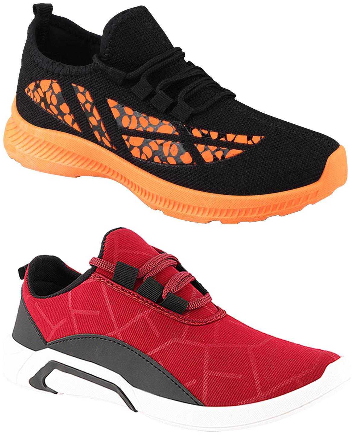 

Birde Men Orange Casual Shoes - BRD-437-300-CHRY