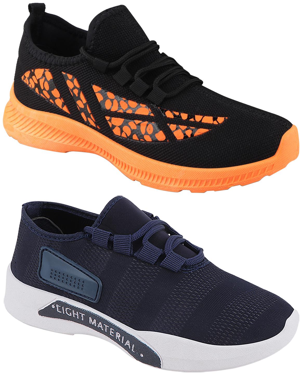 

Birde Men Orange Casual Shoes - BRD-437-301-BLU