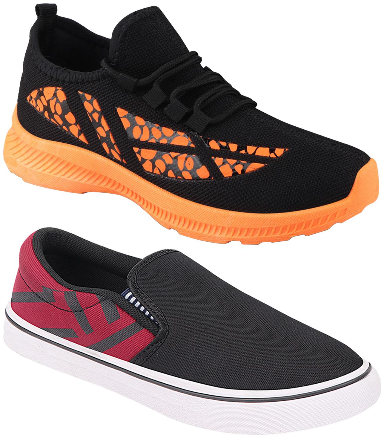 

Birde Men Orange Casual Shoes - BRD-437-308-MRN