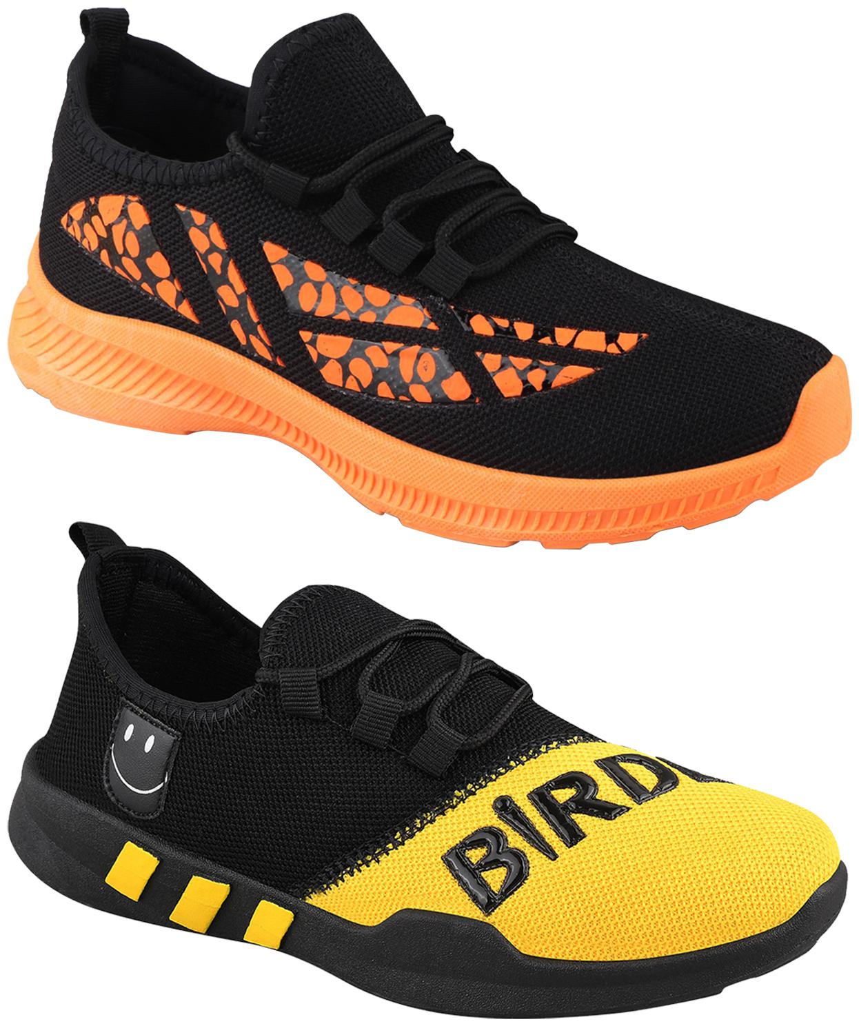 

Birde Men Orange Casual Shoes - CASUAL SHOES - BRD-437-429
