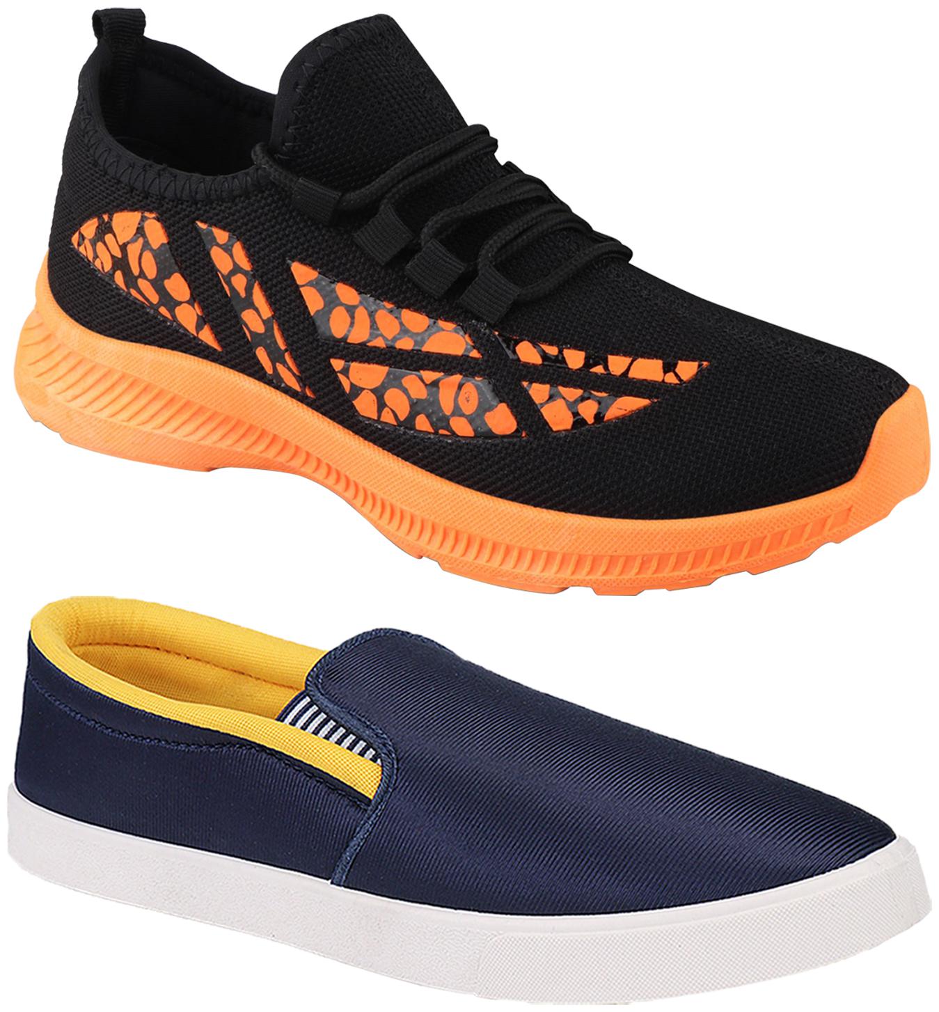 

Birde Men Orange Casual Shoes - BRD-437-BIRDE-52