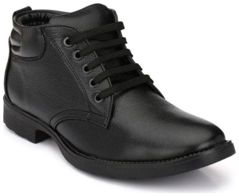 

SIM STYLE Men Black Ankle Boots