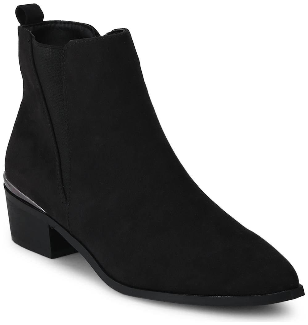 buy-truffle-collection-ankle-length-boots-for-women-black-online-at