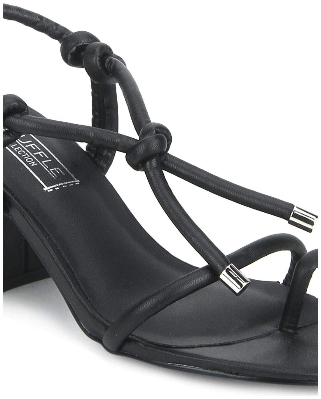 truffle collection block heel sandals