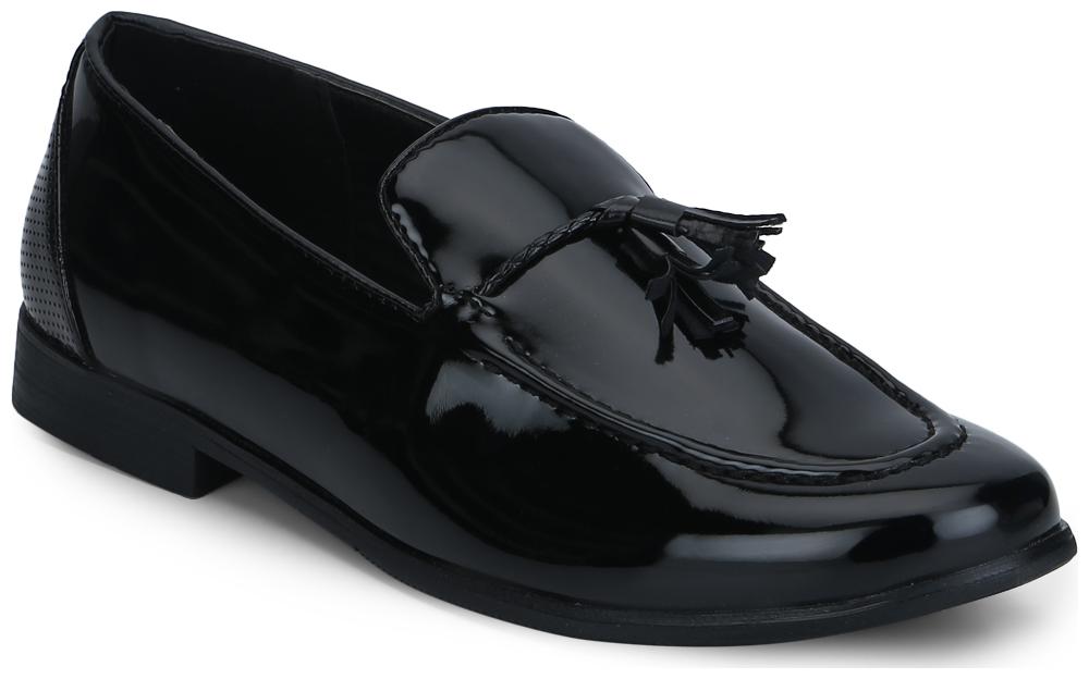 

Black PU Tassel Men Loafers