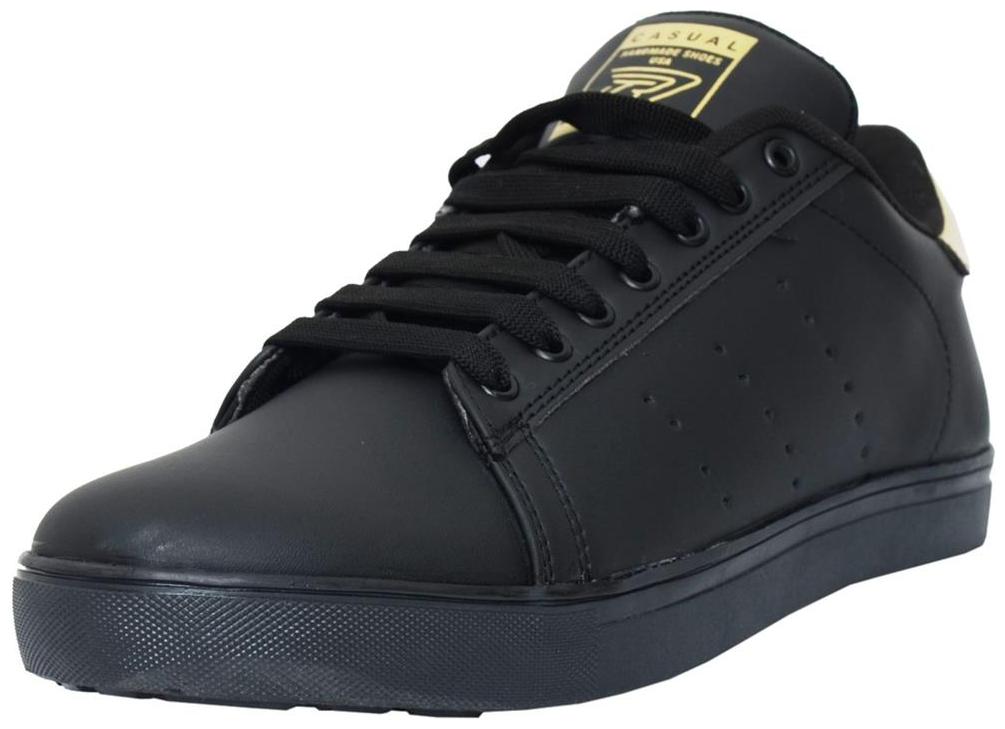 

Black Tiger Men s Synthetic Leather Casual Shoes 8042-G-Black-9