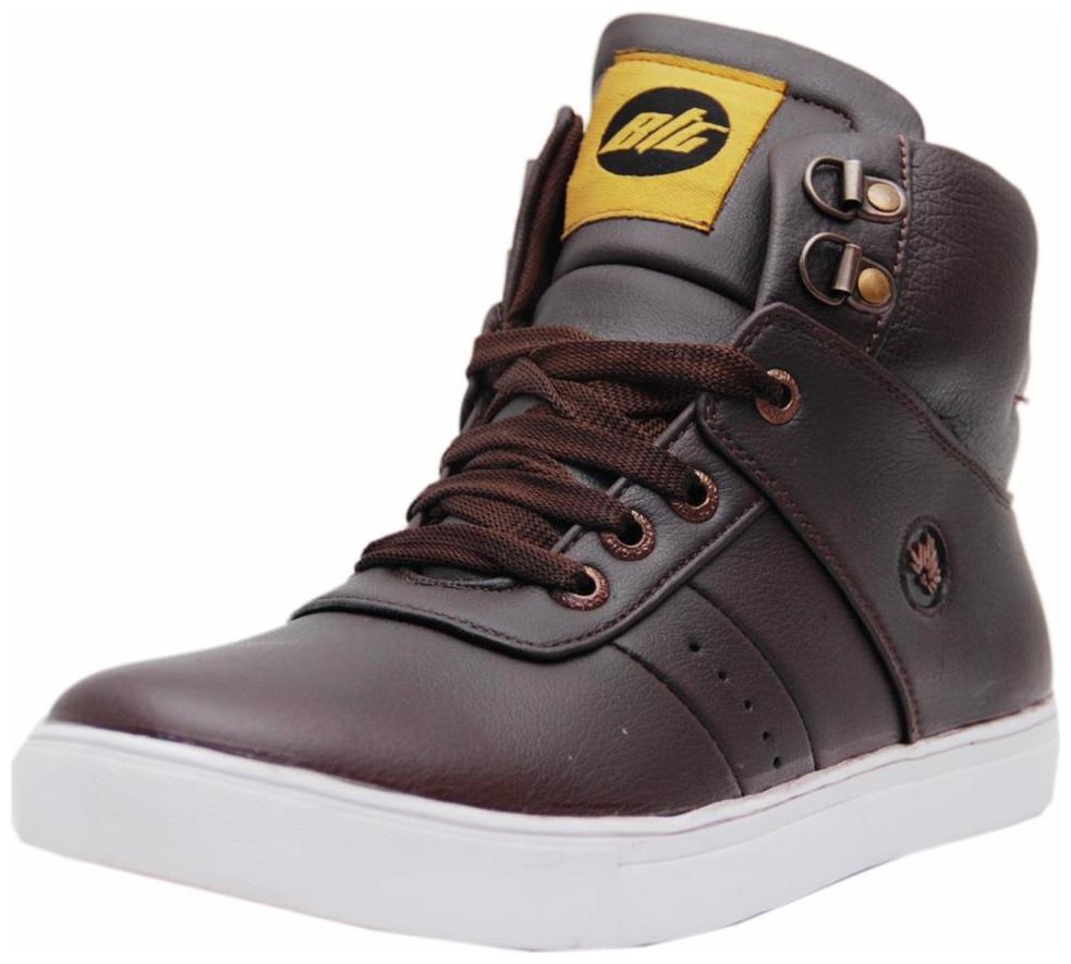 

Black Tiger Men Brown Classic Sneakers