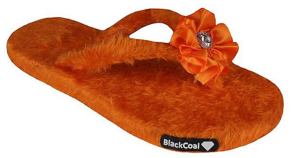 

Blackcoal Fur Slippers For Women
