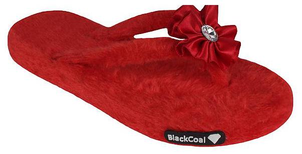 

Blackcoal Fur Slippers For Women