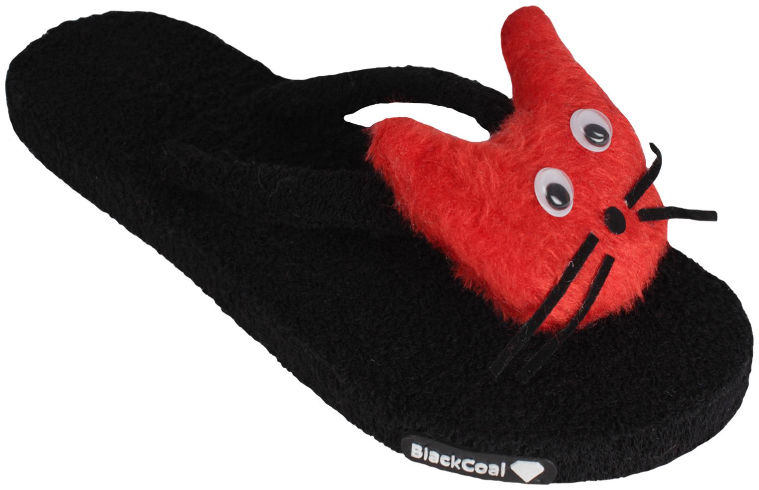 

Blackcoal Womens Flip Flops For Home WOH64